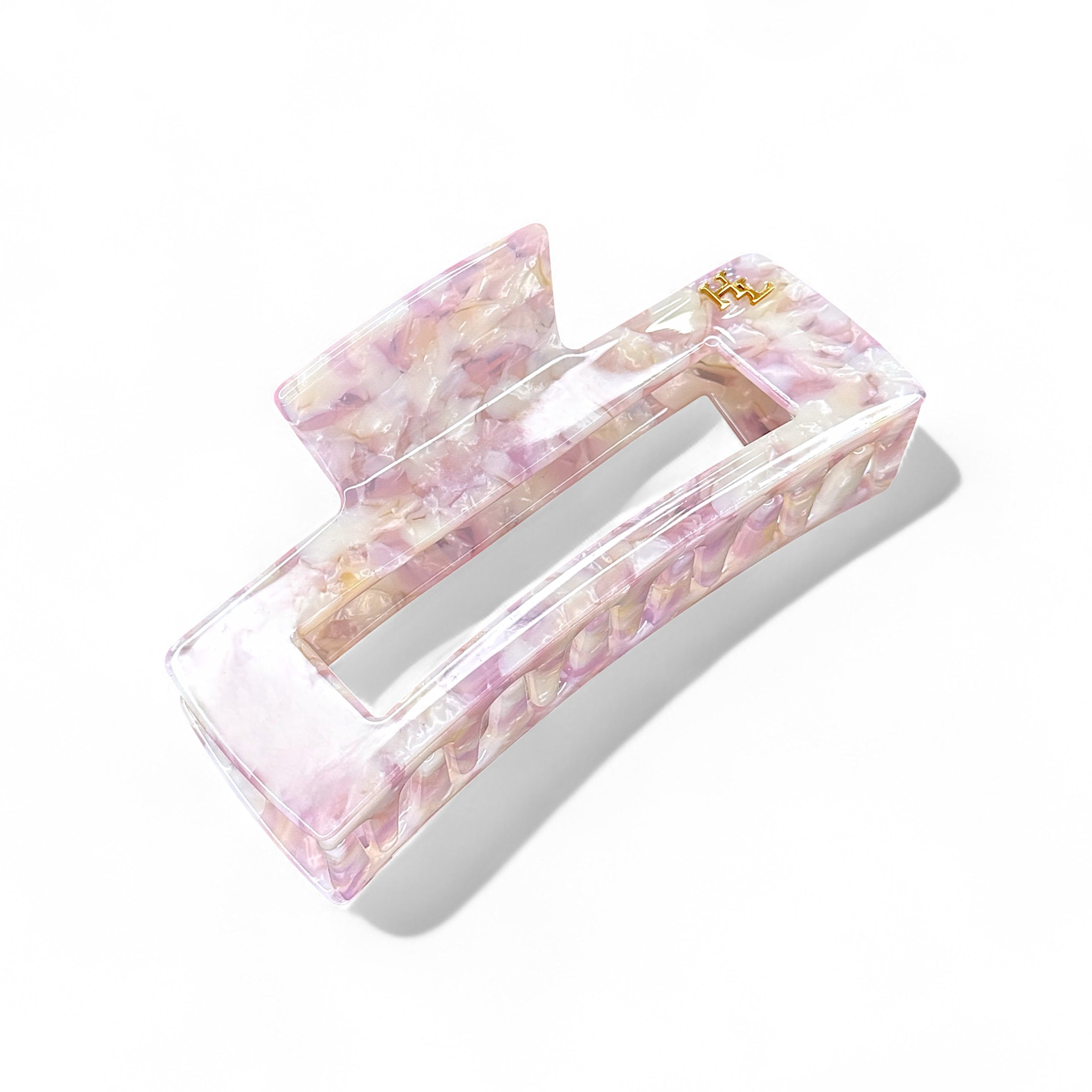 Ecofriendly Acetate Large Claw - Sweetheart