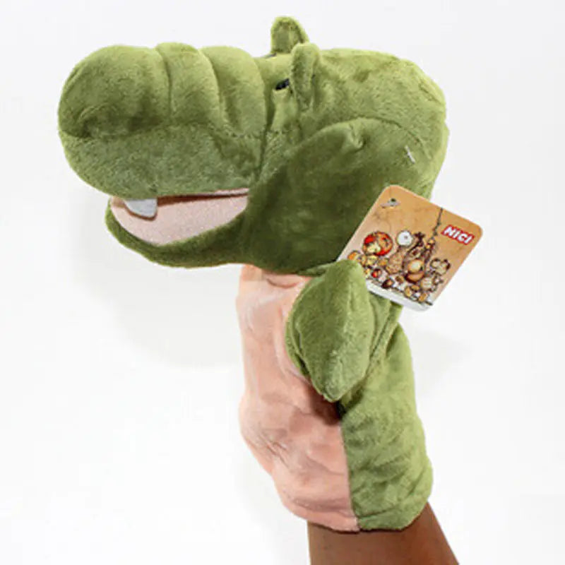 Plush Cartoon Animal Puppets for Early Education