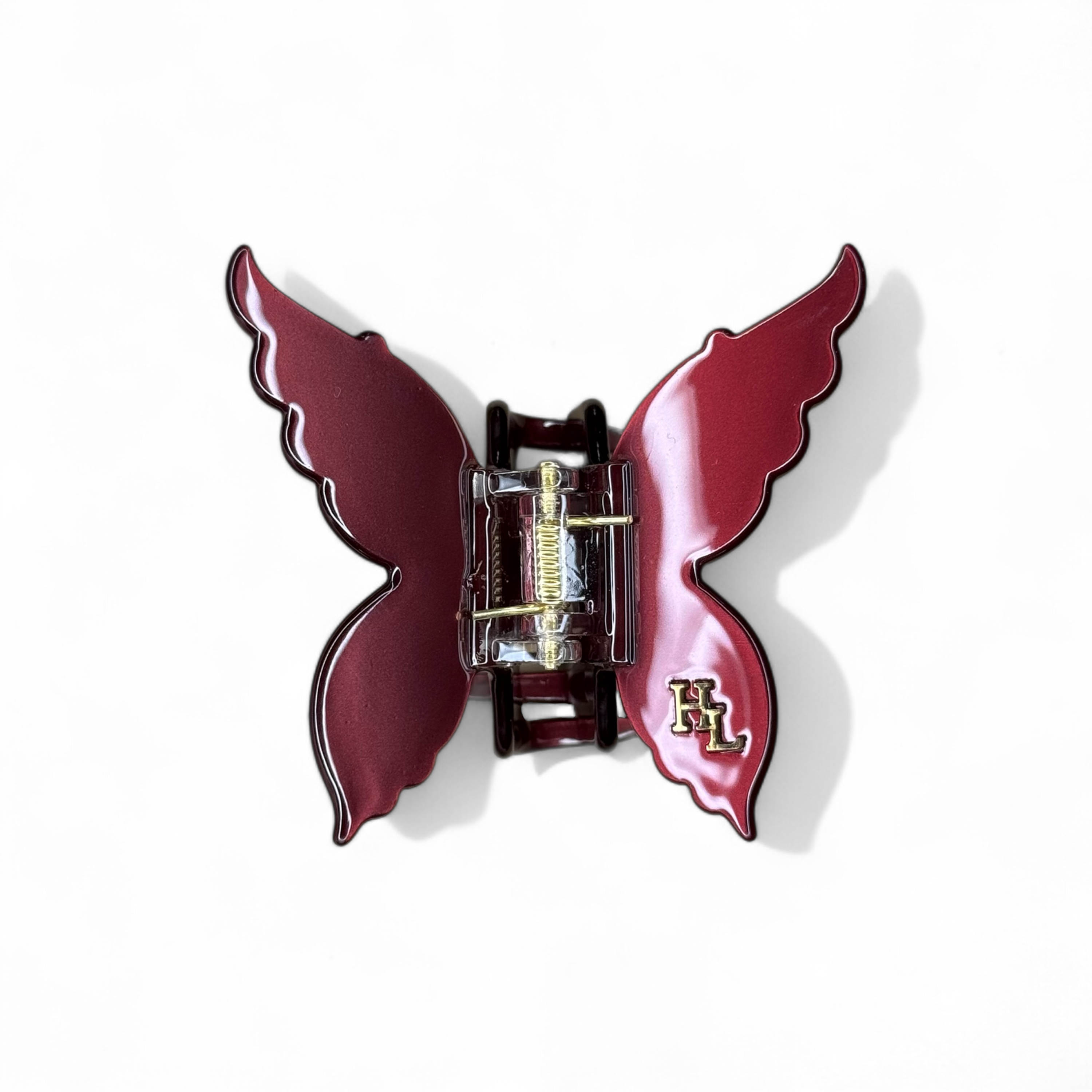 Ecofriendly Acetate Butterfly Claw - Cherry