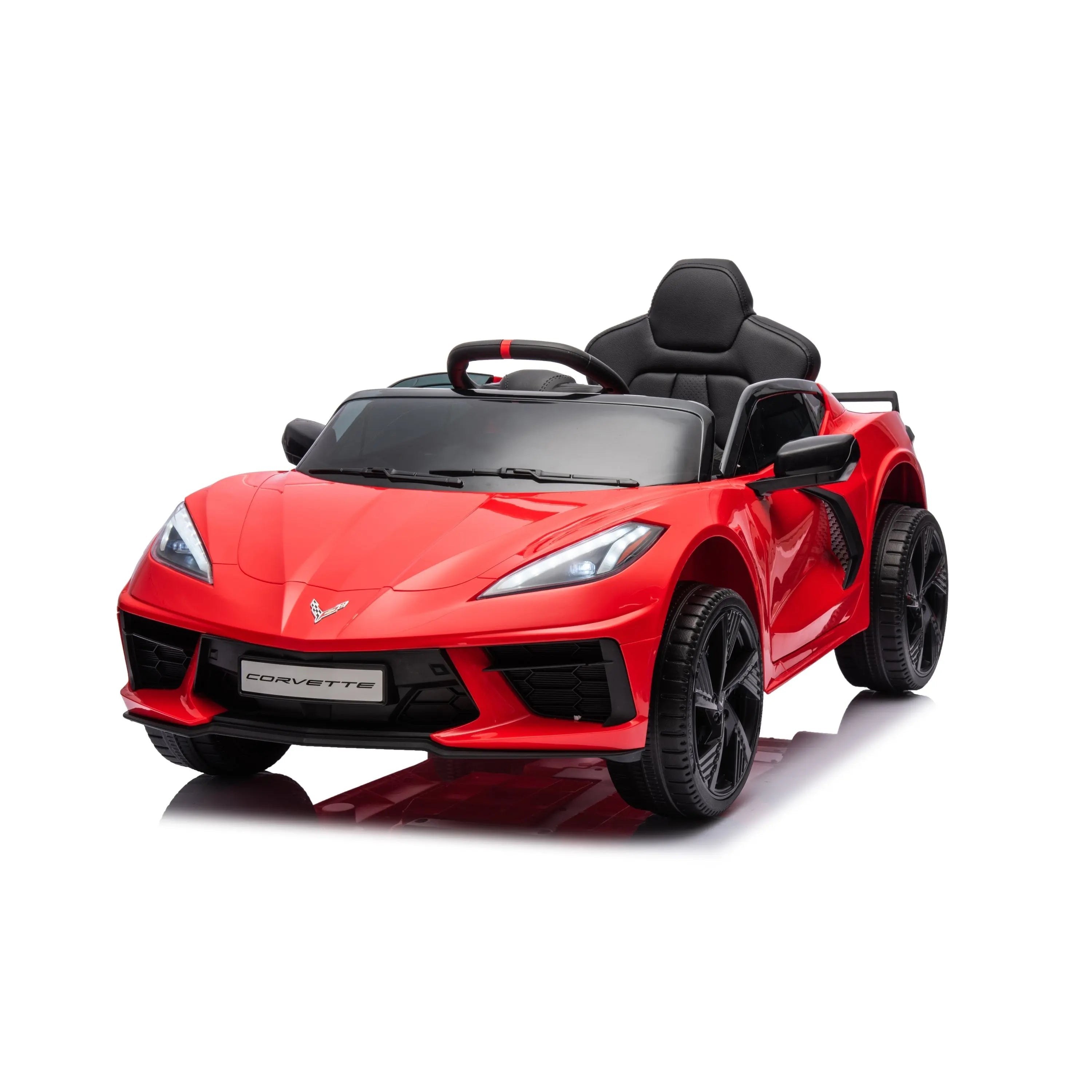 12V Chevrolet Corvette C8 1-Seater Kids Ride-On Car