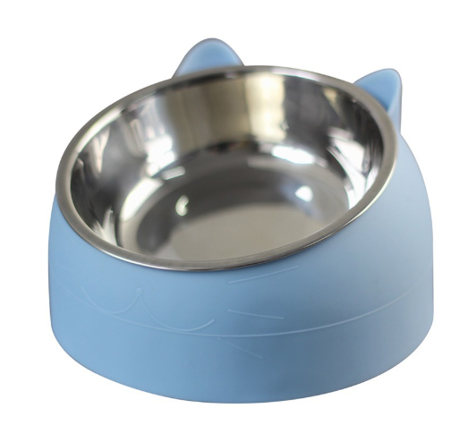 Twin Steel Pet Feeder