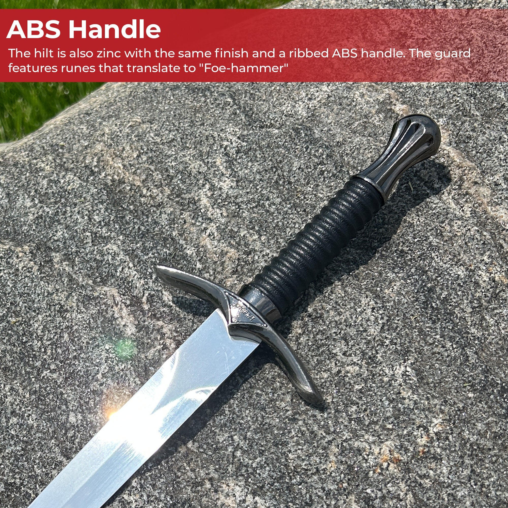 Arming Medieval Foe-Hammer Beater Movie Short Dagger