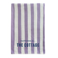 Everywhere Towel: Cottage, Stripe Lilac