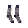Nordic Socks Merino Wool in PERFORM™ (Sigrid - Navy) - Unisex