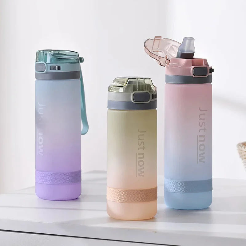 600ml Water Bottles Fashion Water Bottle with Straw BPA Free Portable Outdoor Sport Cute Drinking Plastic Bottles Eco-Friendly | SPECIFICATIONS span Anti