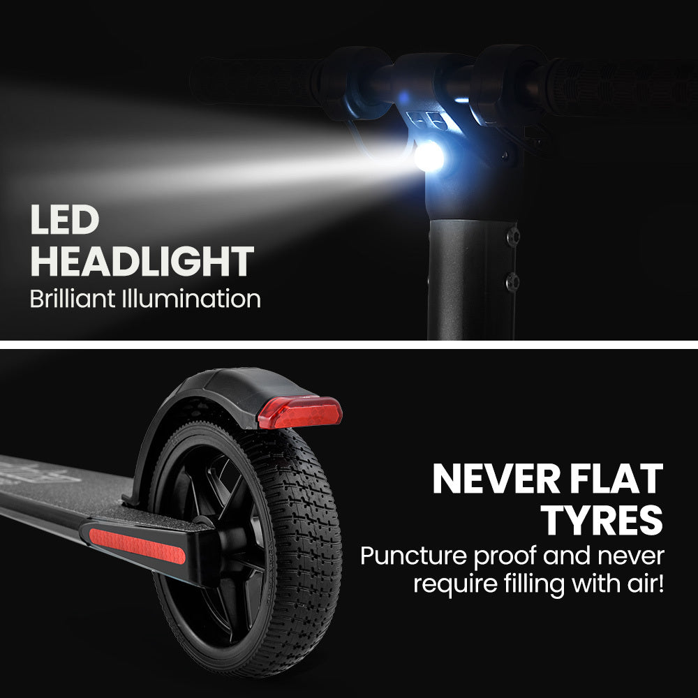 NNEMB Peak 300W 10Ah Electric Scooter-Suspension-for Adults or Teens-Black