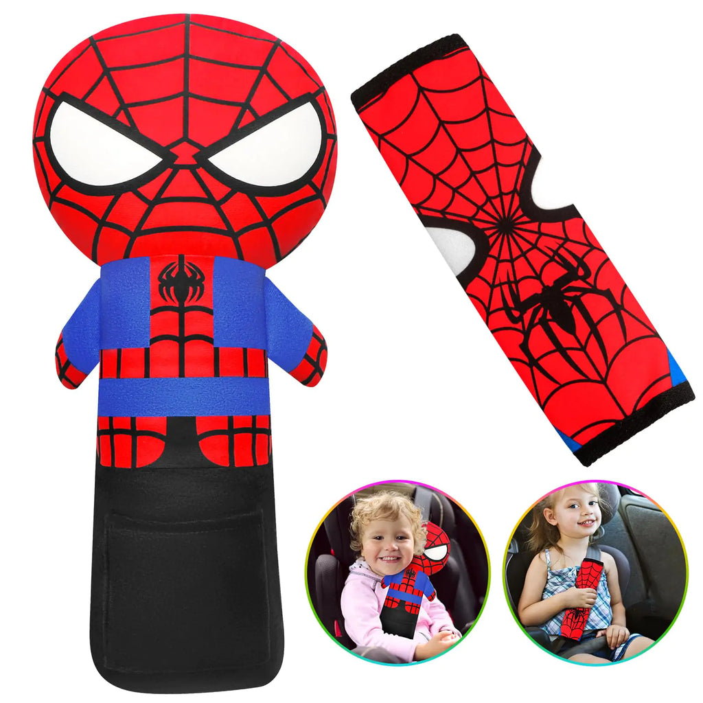 Seat Belt Cover for Kids - Car Pillow for Kids Seat Belt Pillow Car Seatbelt Covers Seatbelt Cushion for Kids Seat Strap Pillows Kids